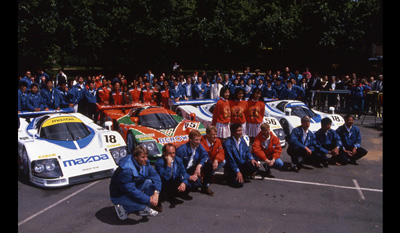 MAZDA 787B 1991 Le Mans winner with Rotary Piston Engine 11